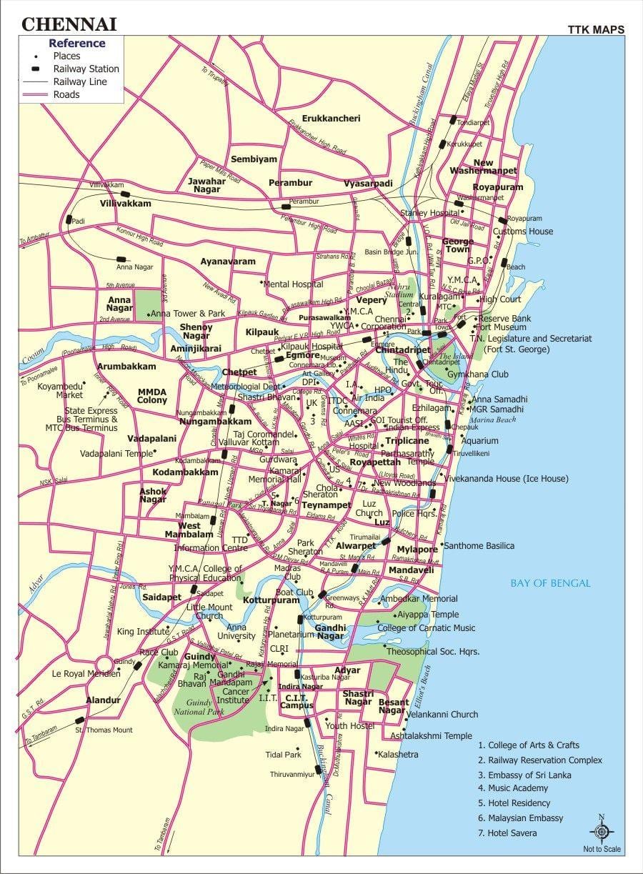 Chennai kartē