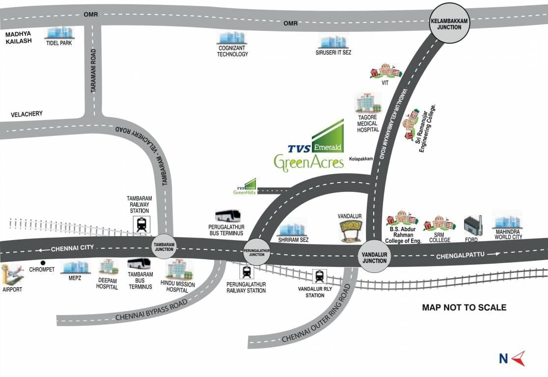 karte Chennai Perungalathur