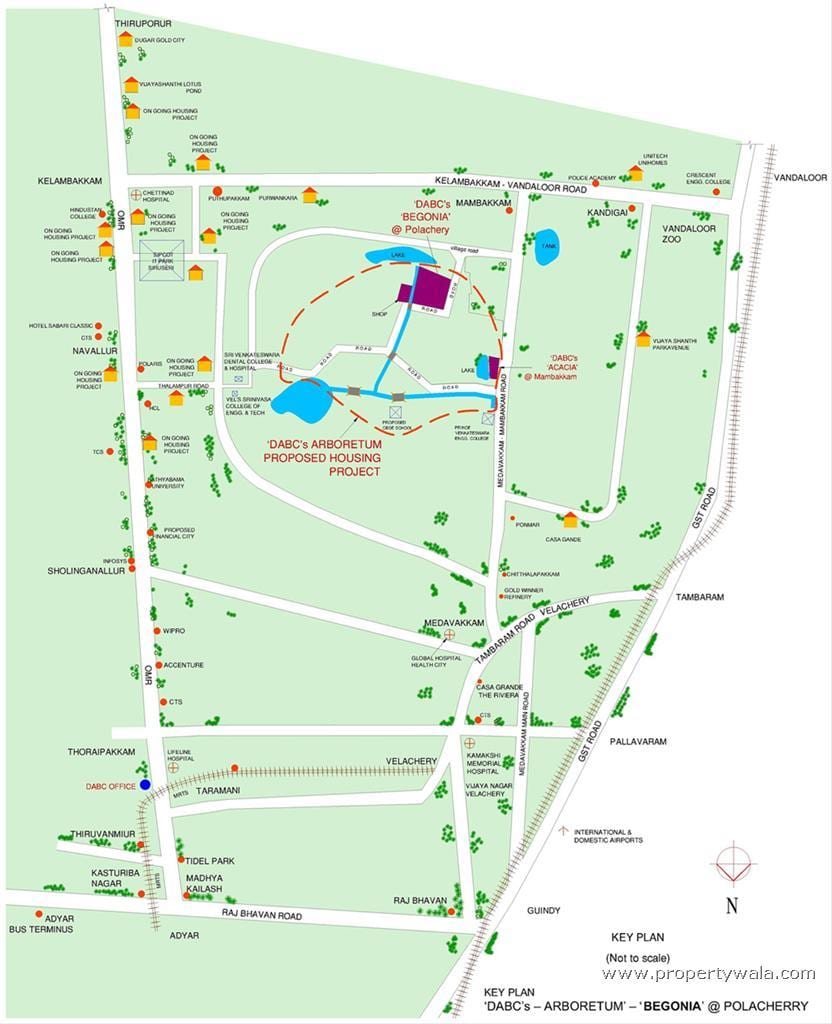 Velachery Chennai karte