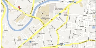 Anna Salai Chennai karte