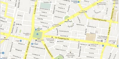 Karte Chennai t Nagar