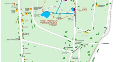 Velachery Chennai karte