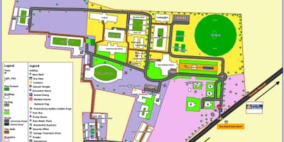 Karte VIT Chennai Campus